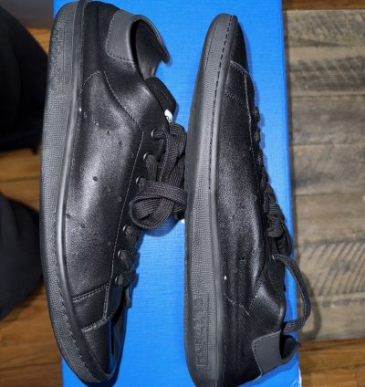 Adidas Balenciaga Stan Smiths In All Black