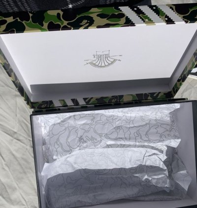 Adidas Bape Superstar 80s White Black