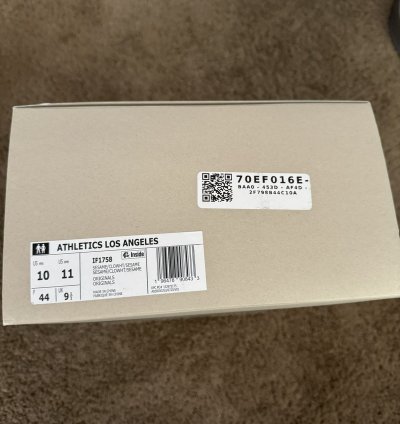 Adidas Fear Of God Sesame Runners