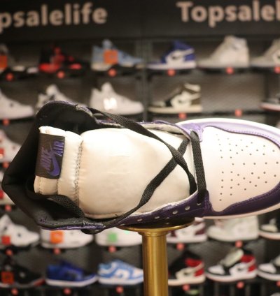 Air Jordan 1 Retro High Og court Purple 20 also Worn By Madsaki 555088-500