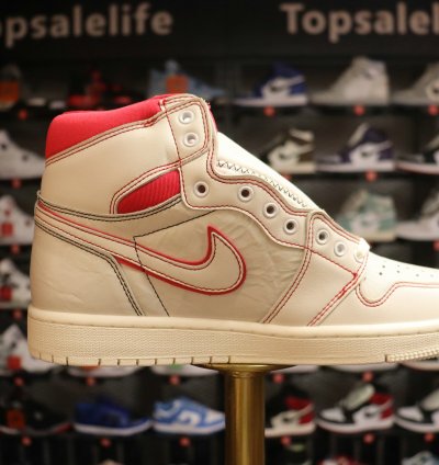 Air Jordan 1 Retro High Og Phantom Gym Red 555088-160