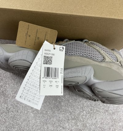 Adidas Kanye West Yeezy 500 Stone Salt Size 11