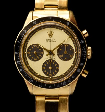 Rolex Daytona Paul Newman Ref 6239 Case 14k Yellow Gold Original Ultra Rare