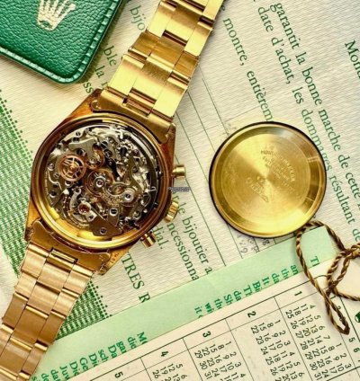 Rolex Daytona Paul Newman Rolex Daytona 6264 Rare Early Tropical Lemon Paul Newman