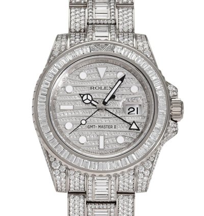 Rolex 116769tbr Automatic White Gold Good