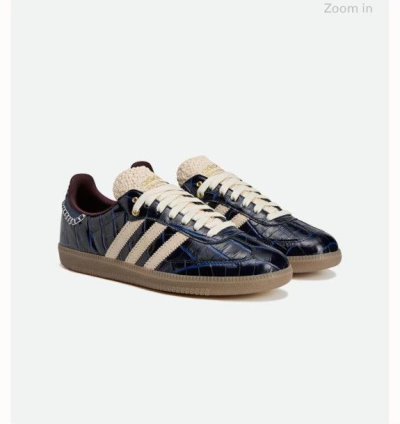 Adidas Originals By Wales Bonner Samba Navy
