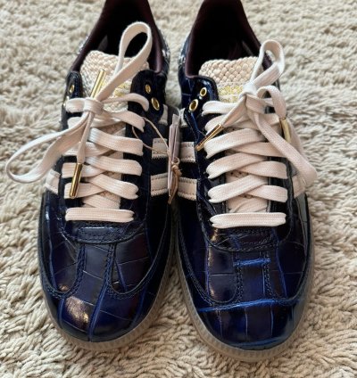 Adidas Originals By Wales Bonner Samba Navy