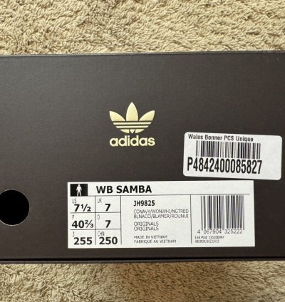 Adidas Originals By Wales Bonner Samba Navy