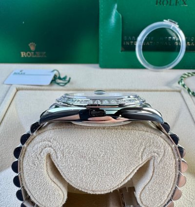 Rolex Day-date 40 Bnib Off Catalog Platinum Turquoise Dial 228396tbr-0040
