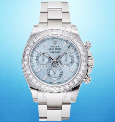 Rolex Daytona 116576tbr Oyster Perpetual Daytona Platinum