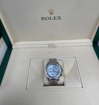 Rolex Daytona 116576tbr Oyster Perpetual Daytona Platinum