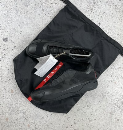 Adidas Prada Luna Rossa 21 Black Sneakers Size 8 5