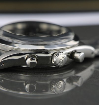 Rolex Chronograph Amazing Vintage Chronograph Pre-daytona Ref 6238 Stainless Steel Black Dial