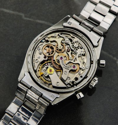 Rolex Chronograph Amazing Vintage Chronograph Pre-daytona Ref 6238 Stainless Steel Black Dial