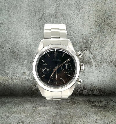 Rolex Chronograph Cosmograph Pre Daytona 6238 Black Dial