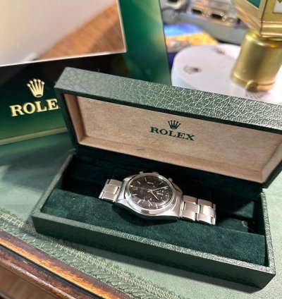 Rolex Chronograph Cosmograph Pre Daytona 6238 Black Dial