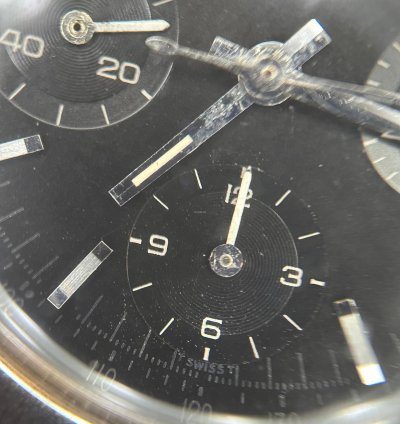 Rolex Chronograph Cosmograph Pre Daytona 6238 Black Dial
