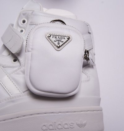Adidas Prada Re-nylon Forum High-top Sneakers