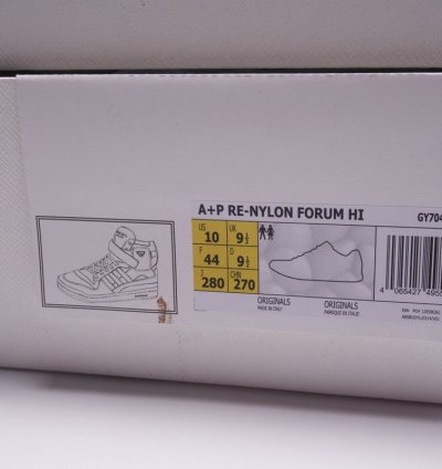 Adidas Prada Re-nylon Forum High-top Sneakers