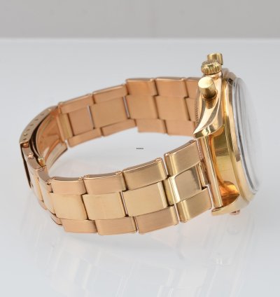 Rolex Chronograph Dato Compax 4767 Jean-claude Killy Chronograph Black Dial Pink Gold 18kt 1947
