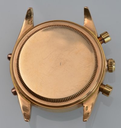 Rolex Chronograph Dato Compax 4767 Jean-claude Killy Chronograph Black Dial Pink Gold 18kt 1947