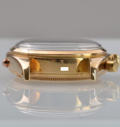 Rolex Chronograph Dato Compax 4767 Jean-claude Killy Chronograph Black Dial Pink Gold 18kt 1947