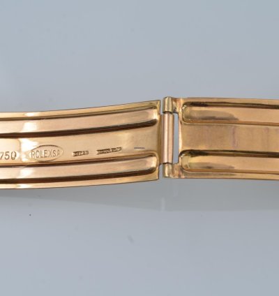 Rolex Chronograph Dato Compax 4767 Jean-claude Killy Chronograph Black Dial Pink Gold 18kt 1947