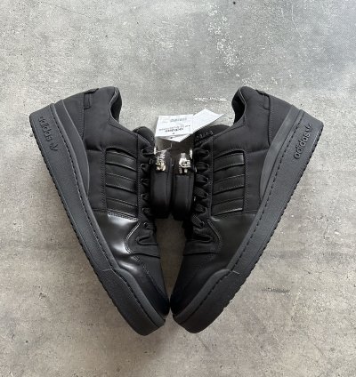 Adidas Prada Re-nylon Forum Low Black Us 13