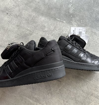 Adidas Prada Re-nylon Forum Low Black Us 13