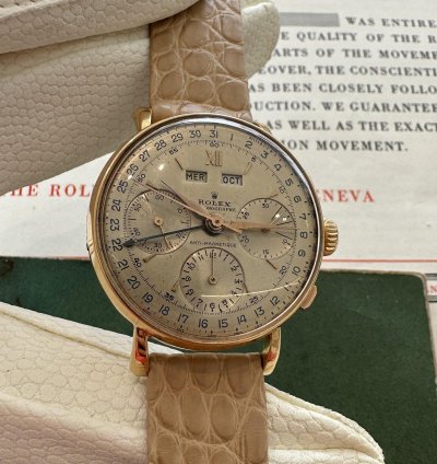 Rolex Chronograph Dato Compax 4768 Jean-claude Killy