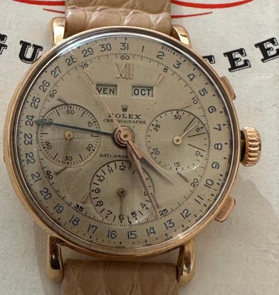 Rolex Chronograph Dato Compax 4768 Jean-claude Killy