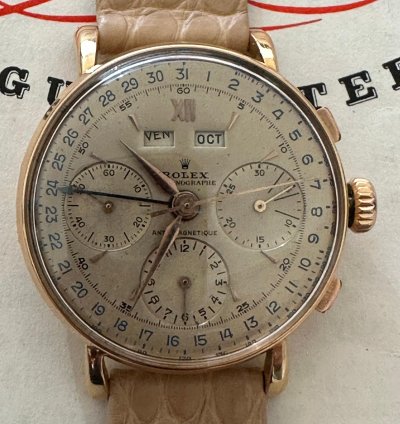 Rolex Chronograph Dato Compax 4768 Jean-claude Killy