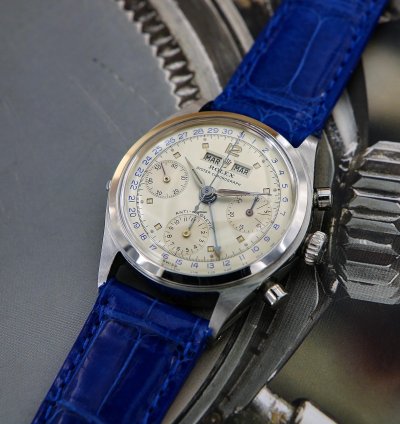 Rolex Chronograph Dato-compax Jean-claude Killy Ref 6036 Stainless Steel From The Year 1952