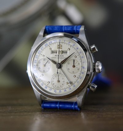 Rolex Chronograph Dato-compax Jean-claude Killy Ref 6036 Stainless Steel From The Year 1952