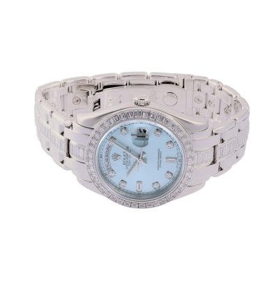 Rolex Day-date 18956a Automatic Platinum Good
