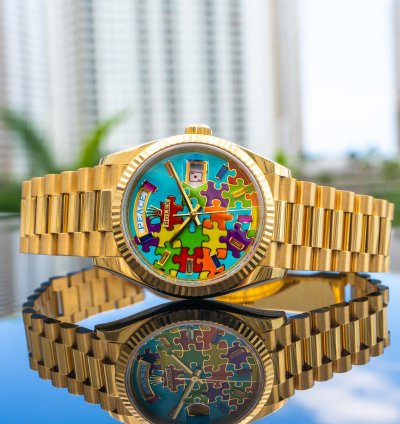 Rolex Day-date 36 2023 Rolex Day-date 128238 Puzzle Yellow Gold 36mm