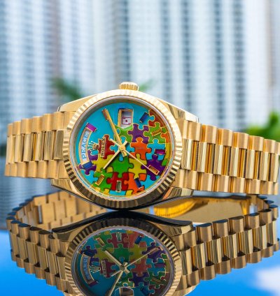 Rolex Day-date 36 2023 Rolex Day-date 128238 Puzzle Yellow Gold 36mm