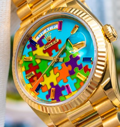 Rolex Day-date 36 2023 Rolex Day-date 128238 Puzzle Yellow Gold 36mm