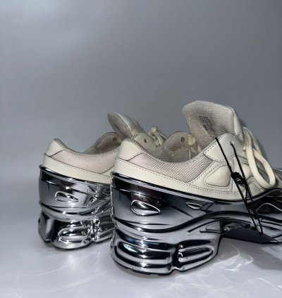 Adidas Raf Simons Ozweego White Silver Metallic