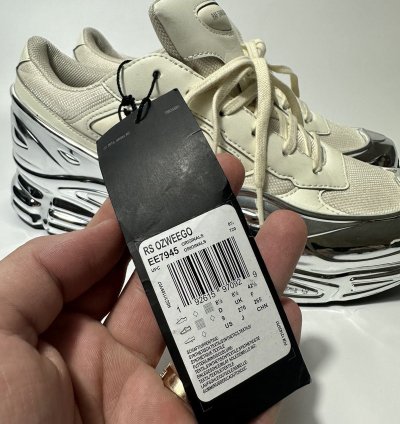 Adidas Raf Simons Ozweego White Silver Metallic