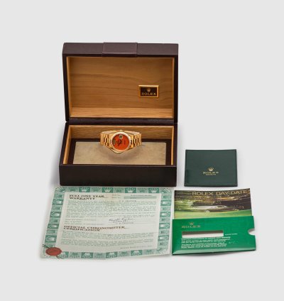 Rolex Day-date 36 Coral Ref 18238 full Set