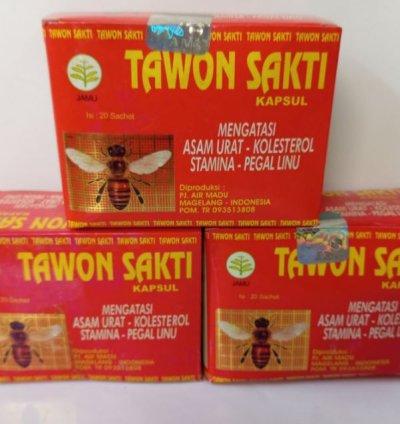 Tawon Sakti Herbs Capsule 100 Original Product 1 Box