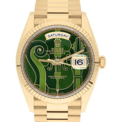 Rolex Day-date 36 Gold President 128238 Vienna Philharmonic Dial Limited Edition