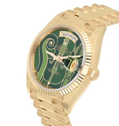 Rolex Day-date 36 Gold President 128238 Vienna Philharmonic Dial Limited Edition