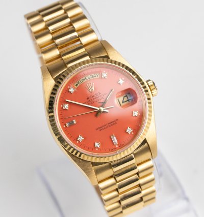 Rolex Day-date 36 Very Rare Lobster Stella Dial