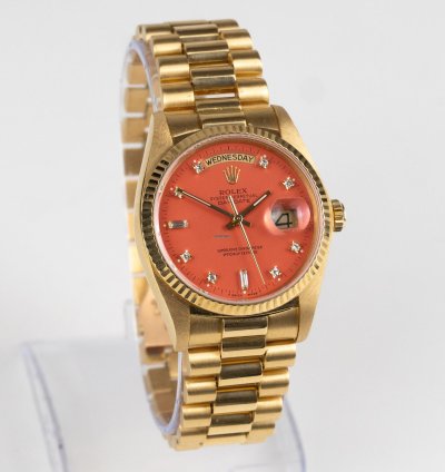 Rolex Day-date 36 Very Rare Lobster Stella Dial