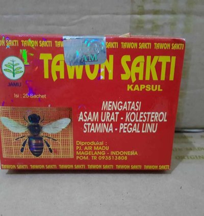 Tawon Sakti Herbs Capsule 100 Original Product 5 Box