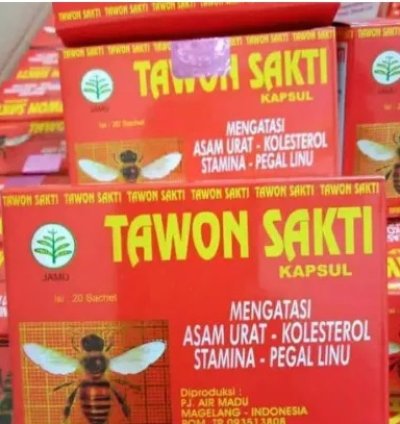 Tawon Sakti Herbs Capsule 100 Original Product 10 Box