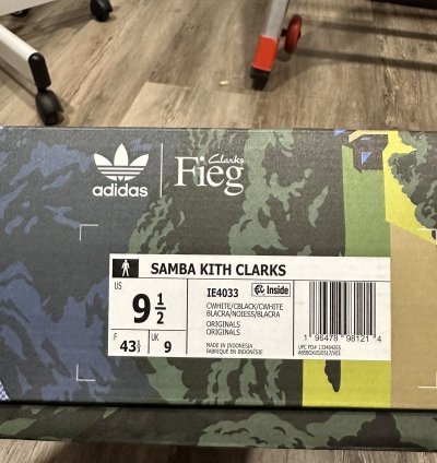 Adidas Samba Kith Ronnie Fieg Clark