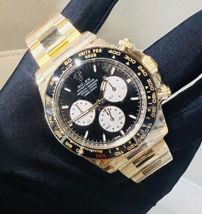 Rolex Daytona 2025 New Daytona Le Mans 100 Anniversary Yellow Gold